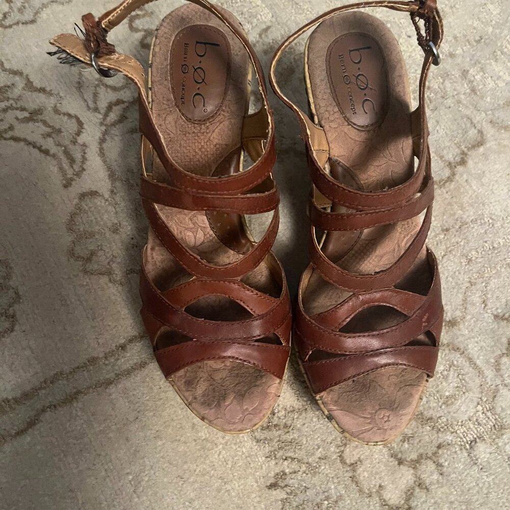 BOC brown sandals